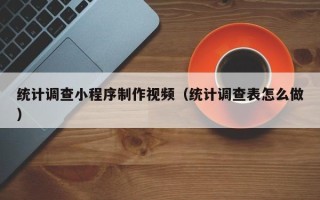 河北统计调查小程序制作视频（统计调查表怎么做）