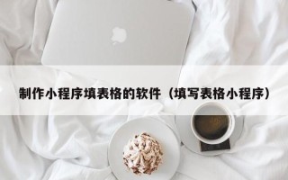 河北制作小程序填表格的软件（填写表格小程序）