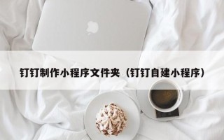 河北钉钉制作小程序文件夹（钉钉自建小程序）
