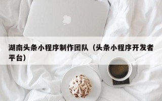 河北湖南头条小程序制作团队（头条小程序开发者平台）